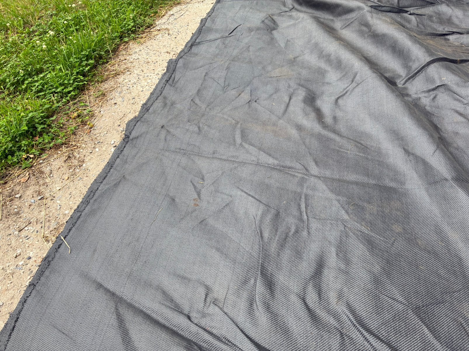 Anti worteldoek wegendoek, Ophalen, Zo goed als nieuw, Overige materialen