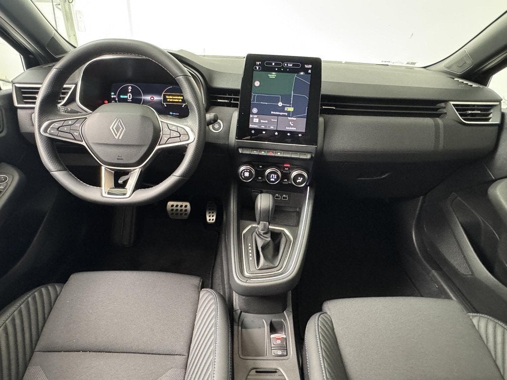 Renault Clio 1.6 E-Tech Full Hybrid 145 Esprit Alpine | Acht, Auto's, Renault, Gebruikt, Met garantie (alle), Leder en Stof, Origineel Nederlands