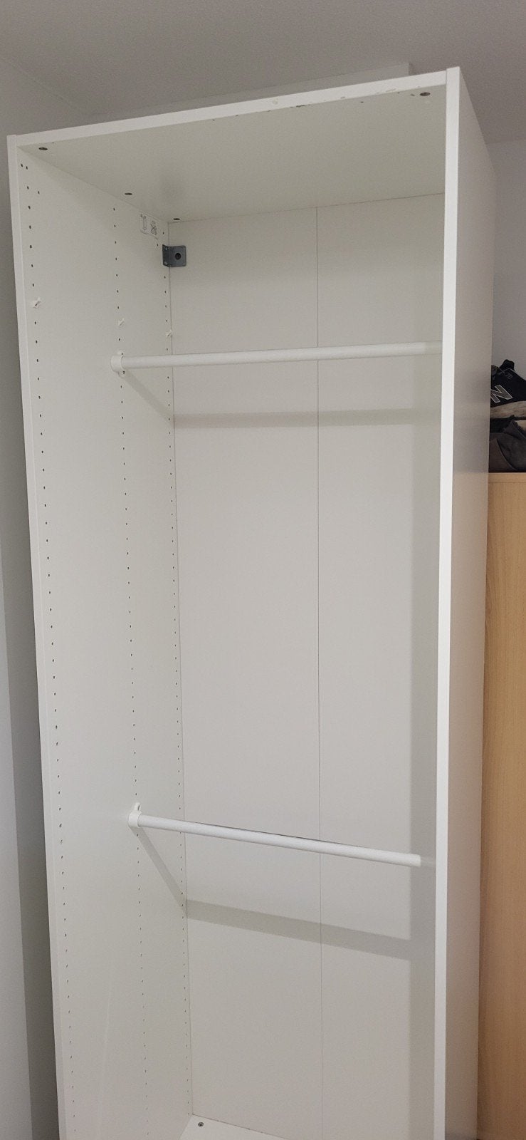 Ikea hoekkast met spiegeldeur - 108x91 cm, Ophalen, 100 tot 150 cm, 200 cm of meer, 75 cm of meer