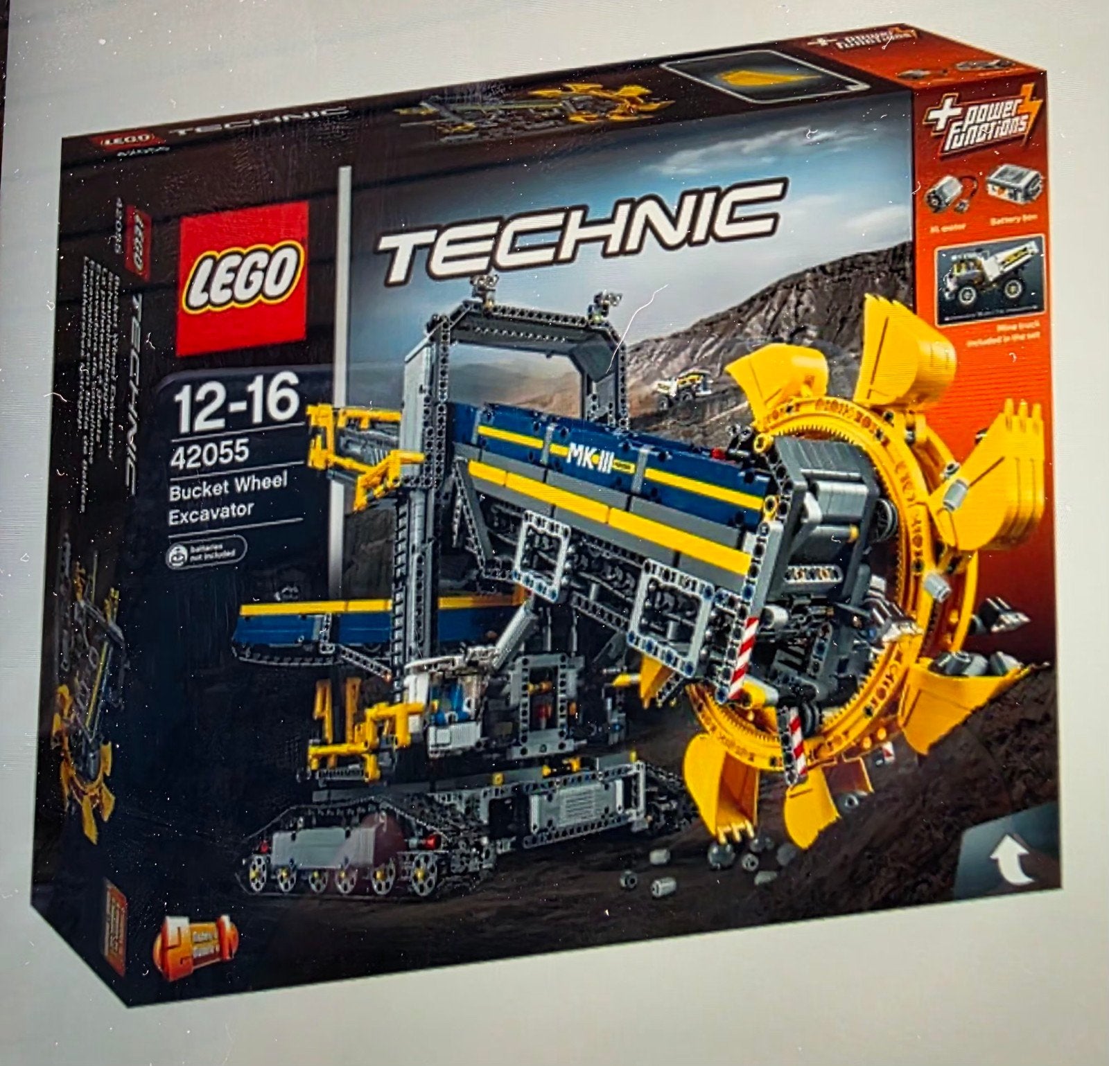 OPHALEN: LEGO TECHNIC 42055 Emmerwiel graafmachine, Ophalen, Zo goed als nieuw