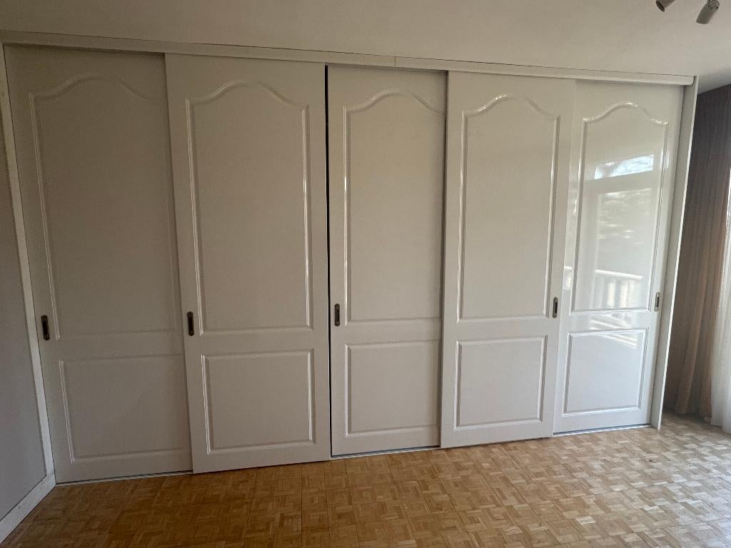 5x Raffito Roma schuifdeuren | Hoogglans wit | 270  93,5 cm, Huis en Inrichting, Kasten | Kledingkasten, Ophalen, 200 cm of meer