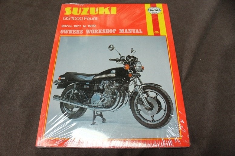 Suzuki GS1000 fours 1977-1979 workshop manual handboek, Motoren, Handleidingen en Instructieboekjes, Ophalen of Verzenden, Suzuki
