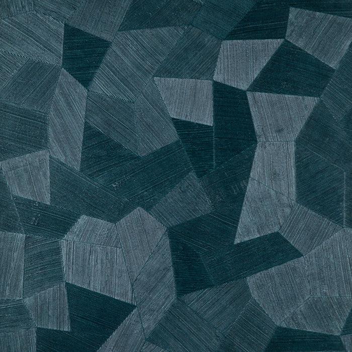 2 rollen Arte Monsoon 2.0 - Facet - Deep Ocean - Behang, Ophalen, Minder dan 10 m², Blauw