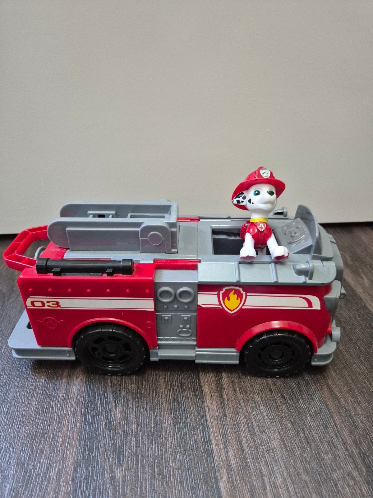 Paw Patrol - Marshall brandweer auto, Ophalen