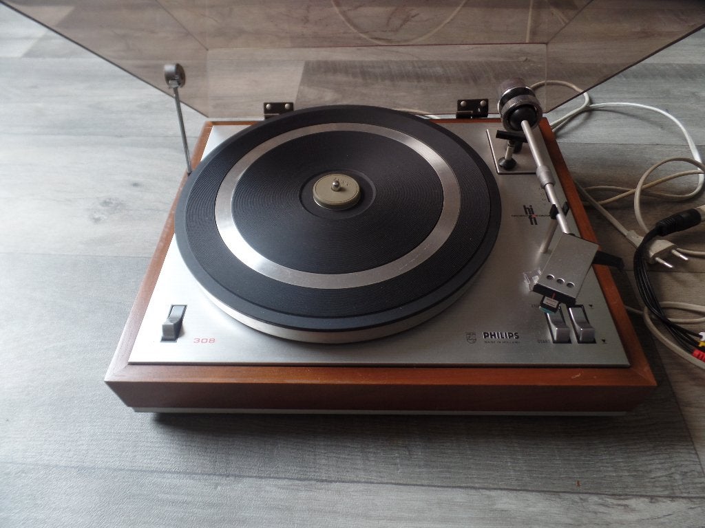 platenspeler Philips 308, Ophalen, Gebruikt, Platenspeler, Philips