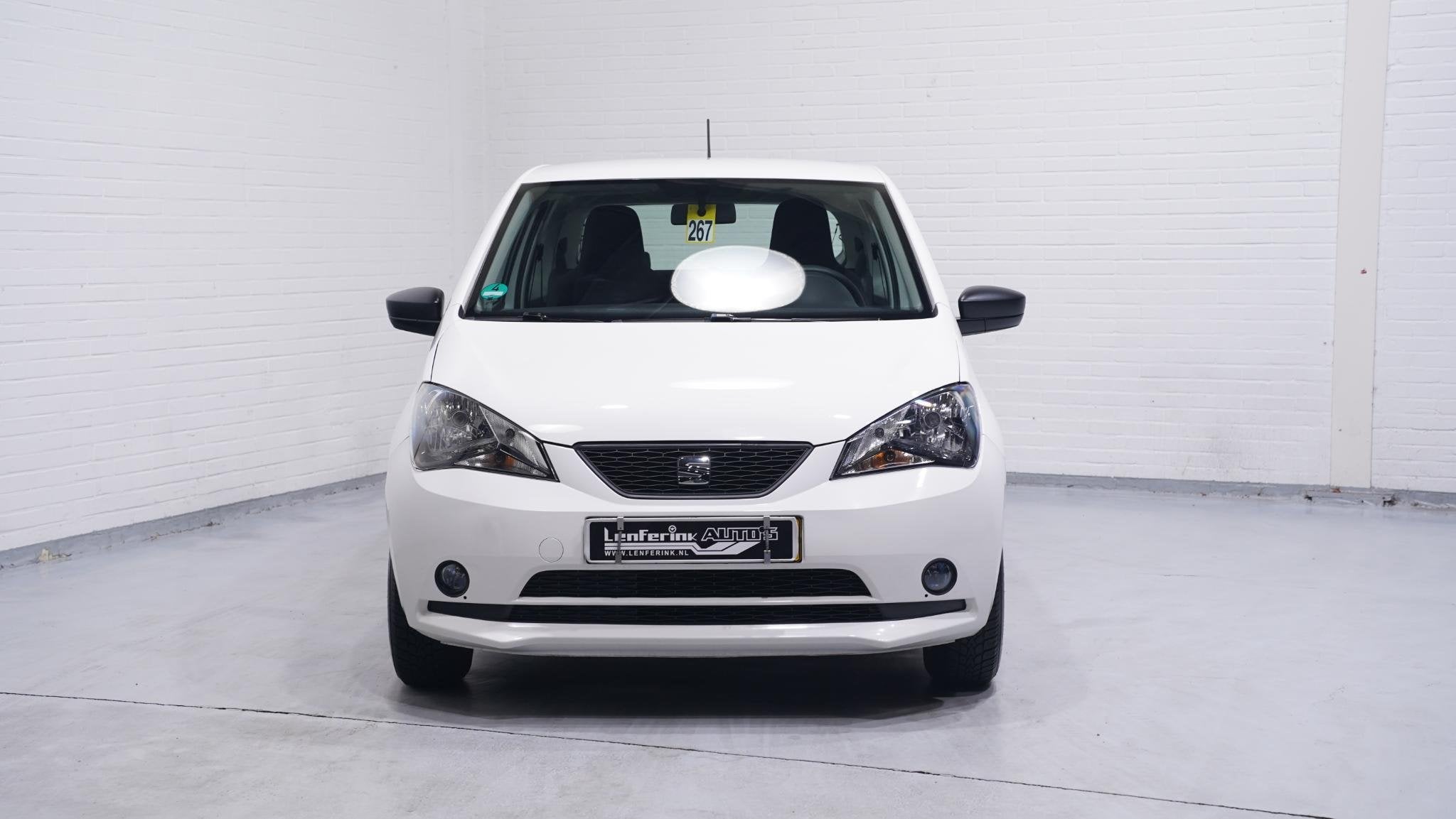 SEAT Mii 1.0 Sport Connect airco electrisch-pack aux-aanslui, Auto's, Seat, Voorwielaandrijving, Stof, Gebruikt, Mii