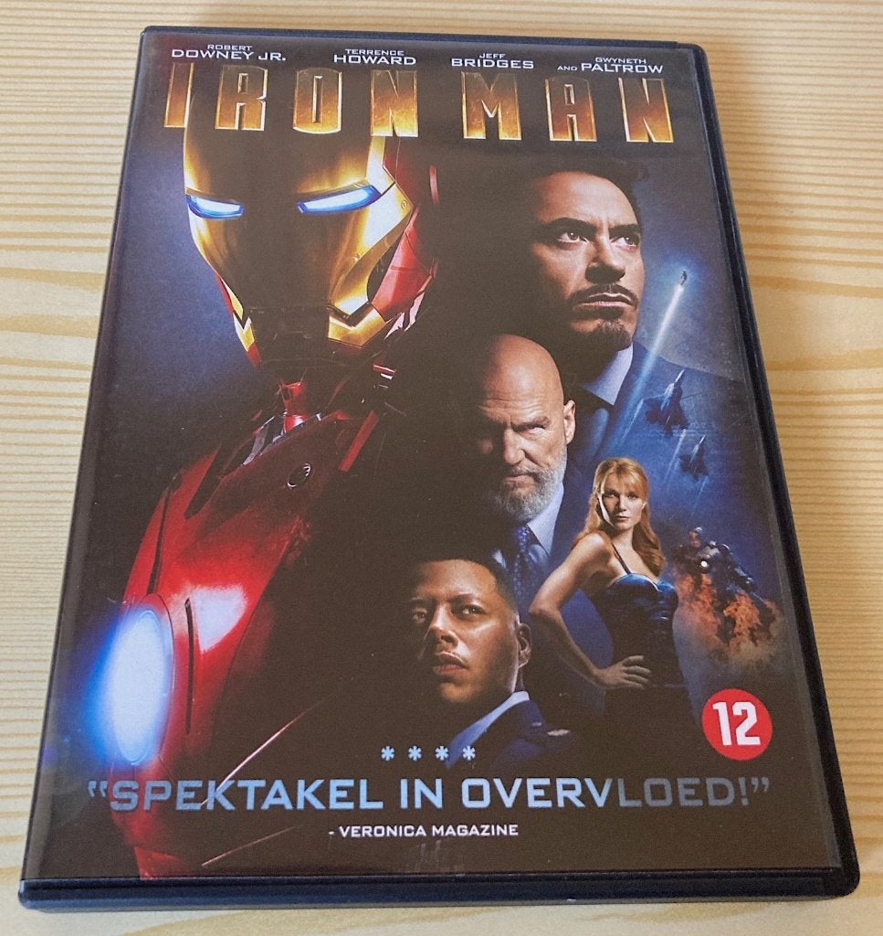 dvd Iron Man met Robert Downey Jr. en Jeff Bridges, Ophalen, Engels, Nederlands, Actie