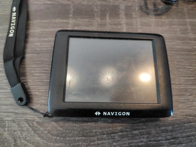 Navigon GPS Navigatiesysteem met accessoires, Ophalen of Verzenden, Gebruikt