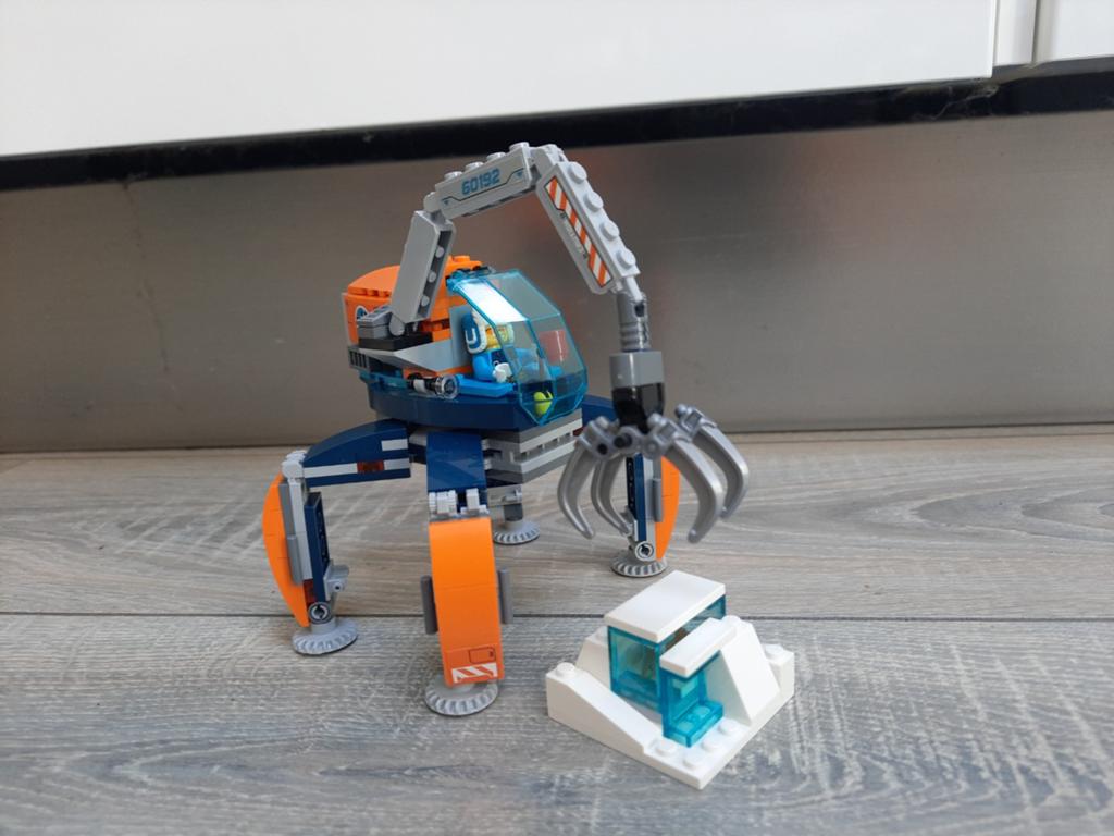 Lego city arctic ijscrawler 60192, 1 speler, Ophalen of Verzenden, Avontuur en Actie, Vanaf 7 jaar