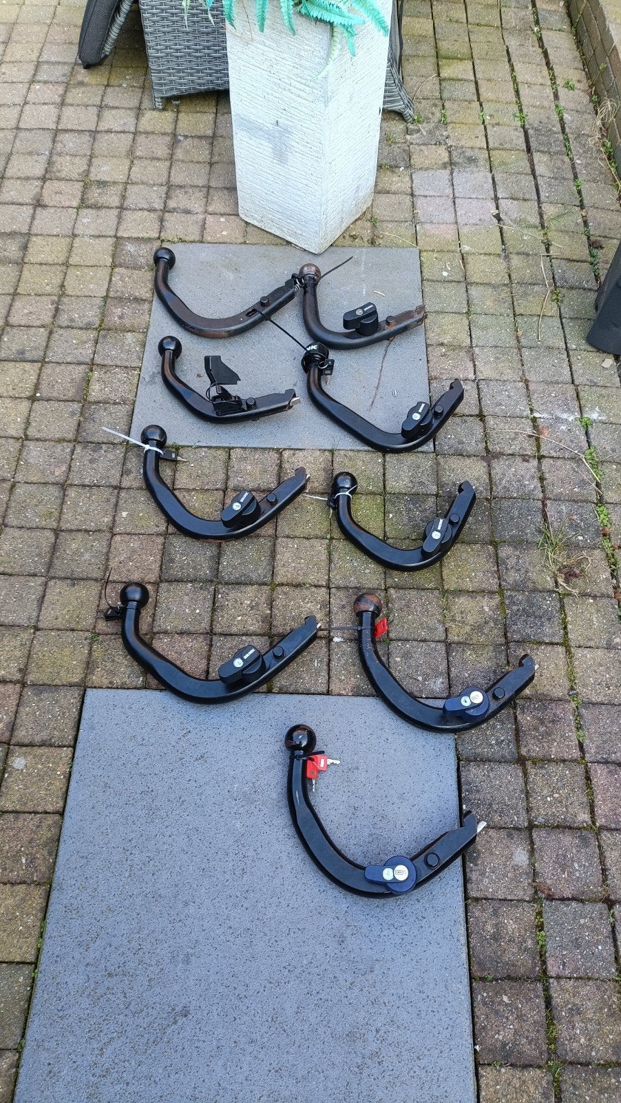 Brink Thule afneembare trekhaak kogels, Ophalen