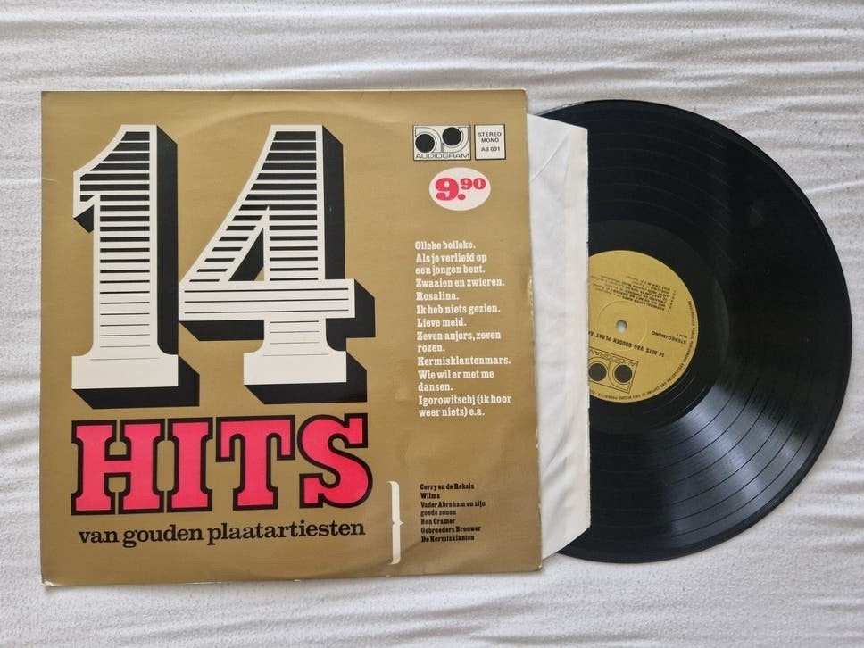 14 Hits van Gouden Plaat Artiesten - Nederlandstalig LP, Cd's en Dvd's, LP, Gebruikt, Ophalen of Verzenden, Levenslied of Smartlap