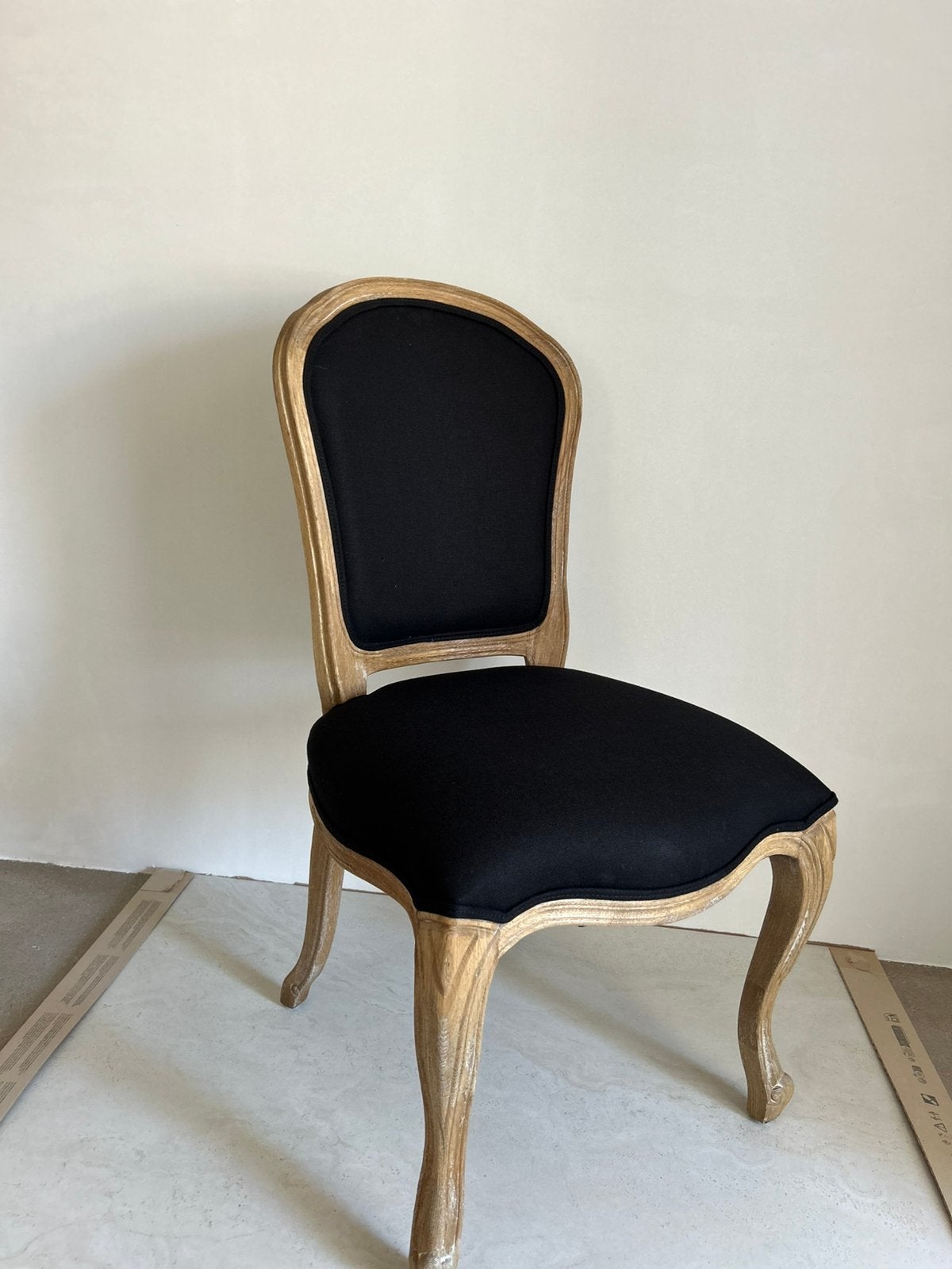 Brocant landelijke eetkamer stoelen, Ophalen, Bruin, Zo goed als nieuw, Brocant landelijk