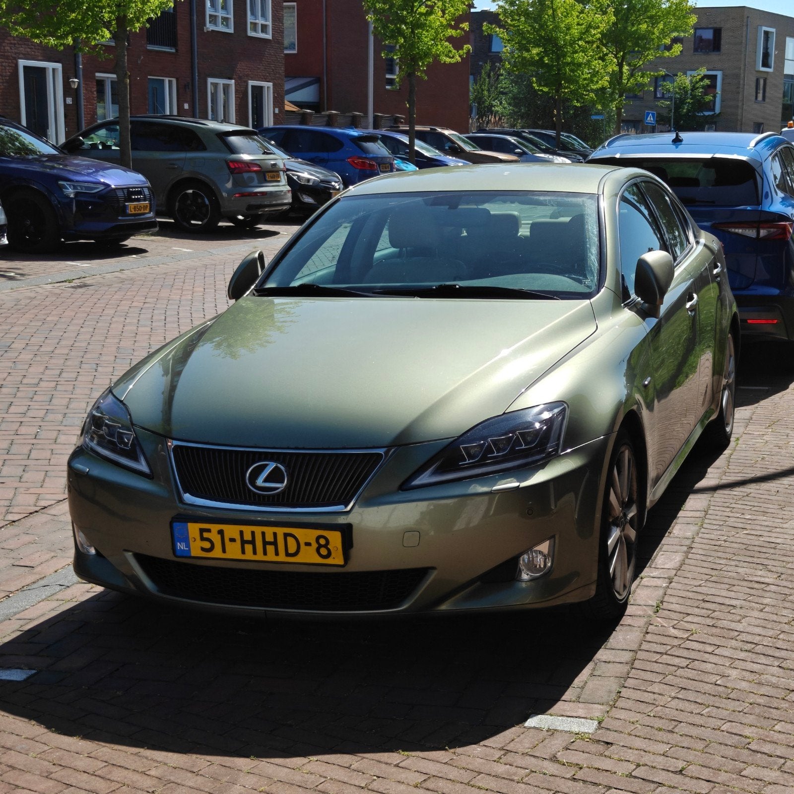 Lexus IS 250 2.5 AUT 2006 Groen, Auto's, Lexus, Achterwielaandrijving, Beige, 1535 kg, 6 cilinders