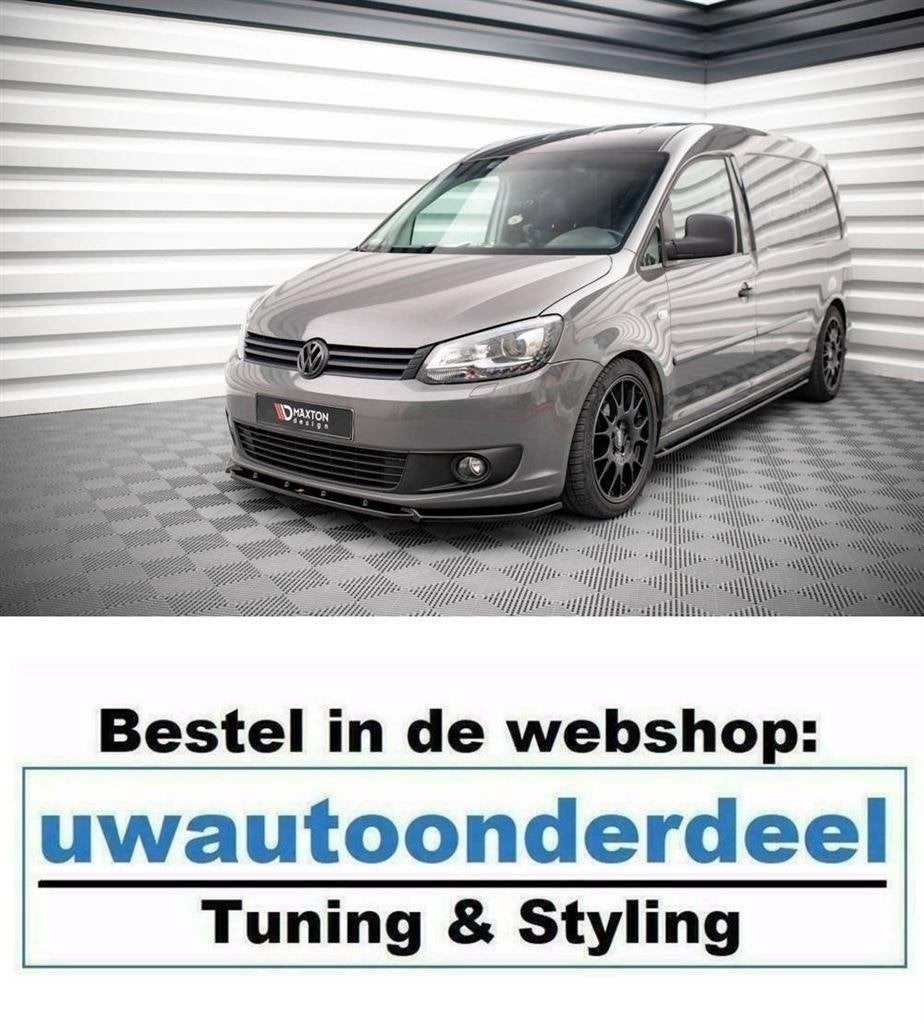 Maxton spoiler Lip Splitter Voor Volkswagen Caddy Facelift M