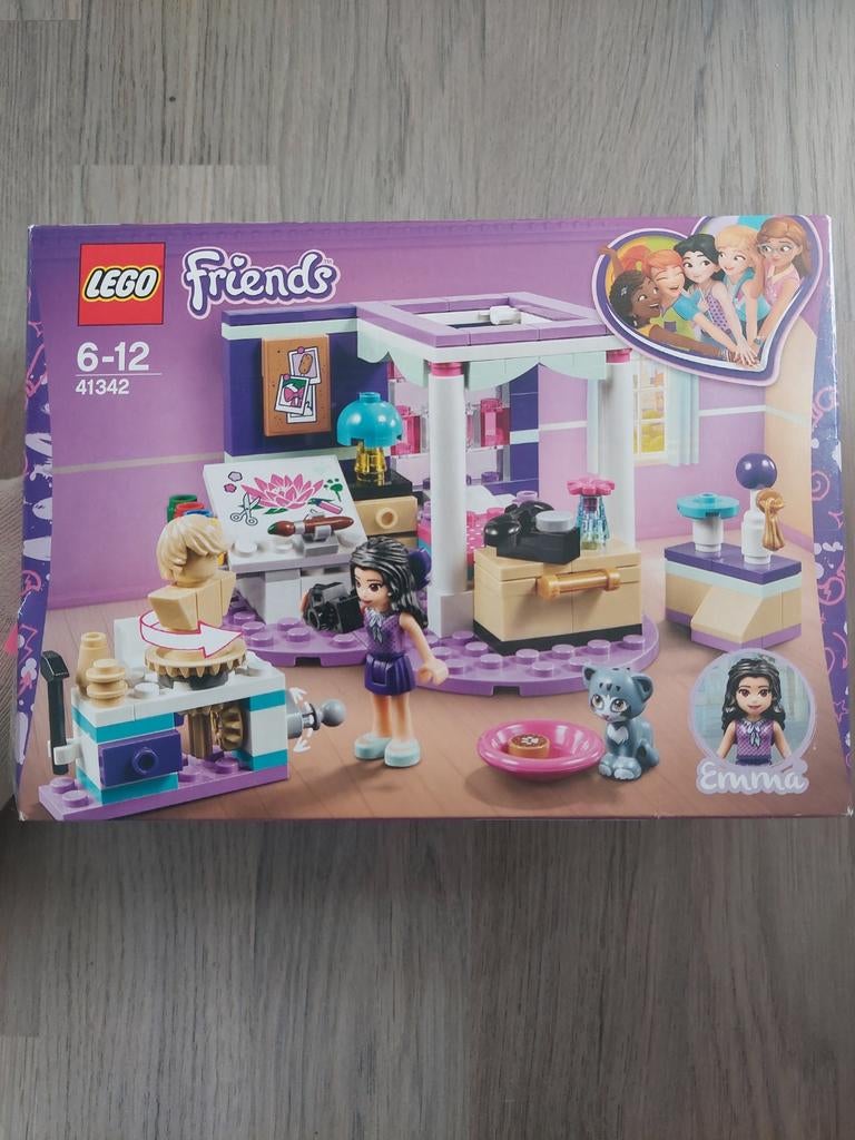 LEGO Friends Emma's Kunst Atelier 41342, Compleet, Lego, Friends, Ophalen of Verzenden