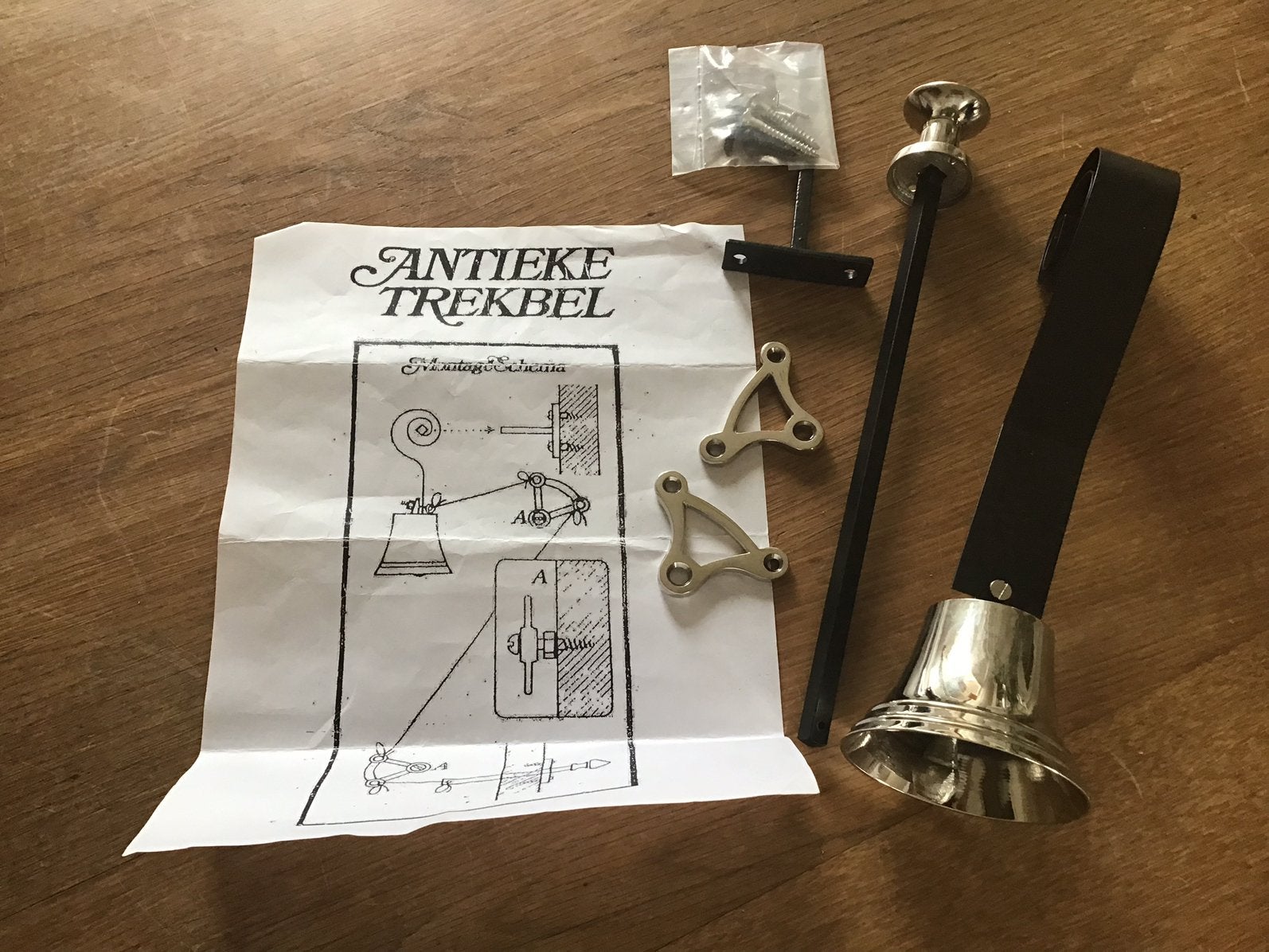 Antieke trekbel, Ophalen of Verzenden, Nieuw