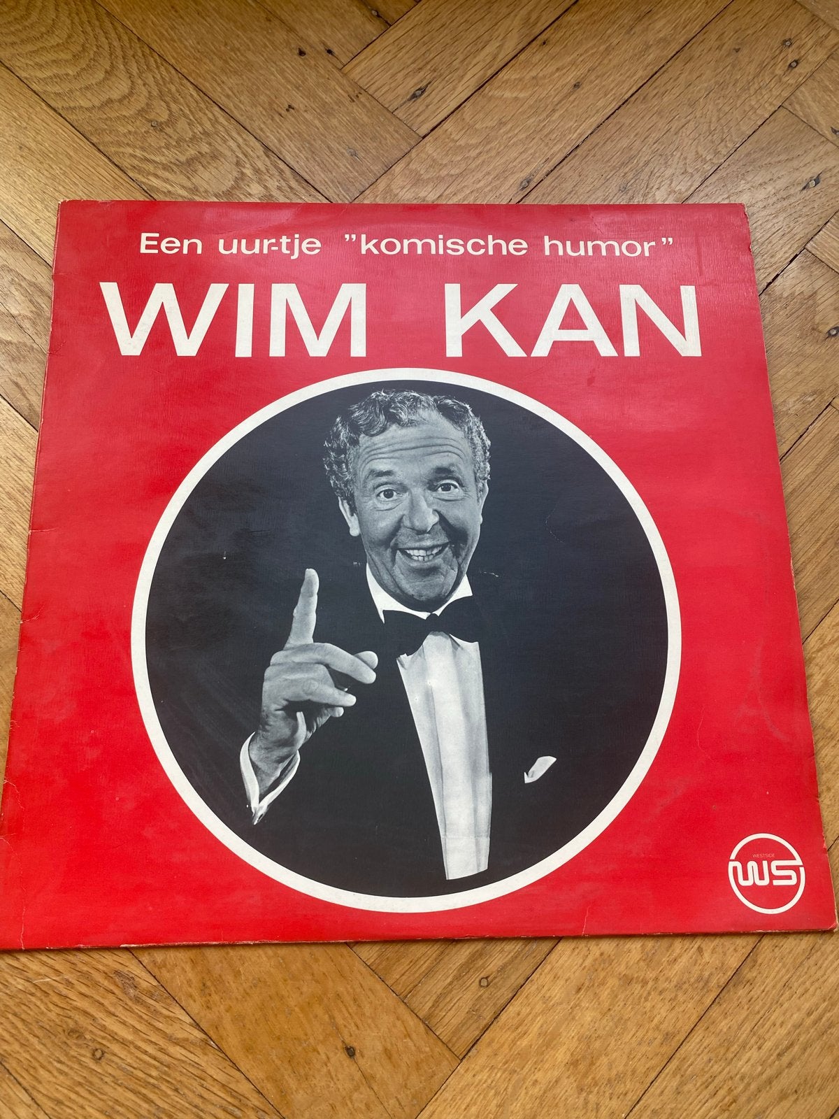 Wim Kan - Een uurtje "komische humor" LP (1969), Cd's en Dvd's, Vinyl Singles, LP, Gebruikt, Ophalen of Verzenden, Humor en Cabaret