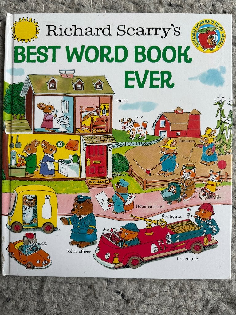 Kinder woordenboek Engels, Boeken, Ophalen of Verzenden, Zo goed als nieuw, Richard Scarry, Non-fictie