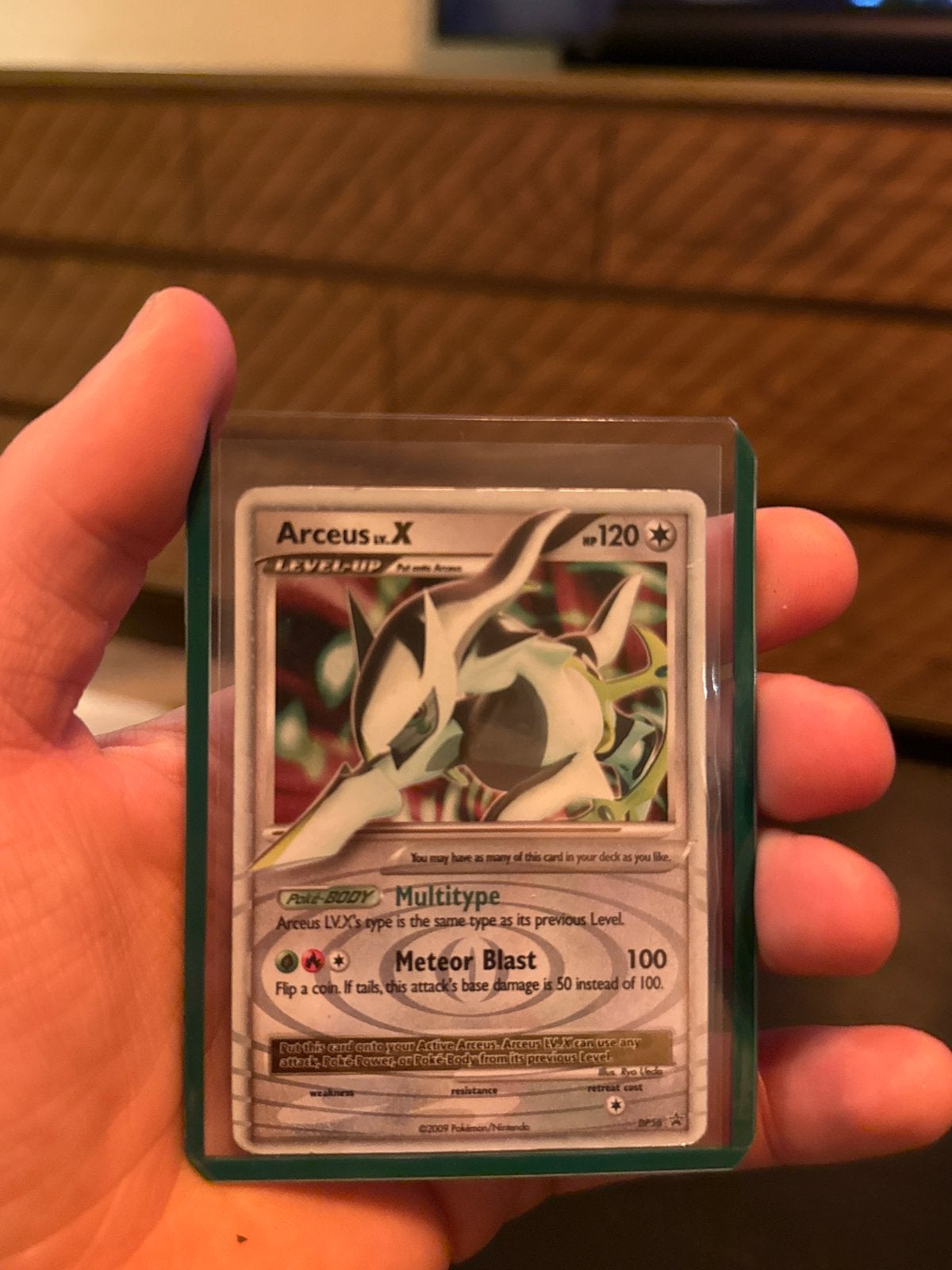 Pokémon Arceus LV.X Holo – DP56 Black Star Promo – 2009, Ophalen of Verzenden