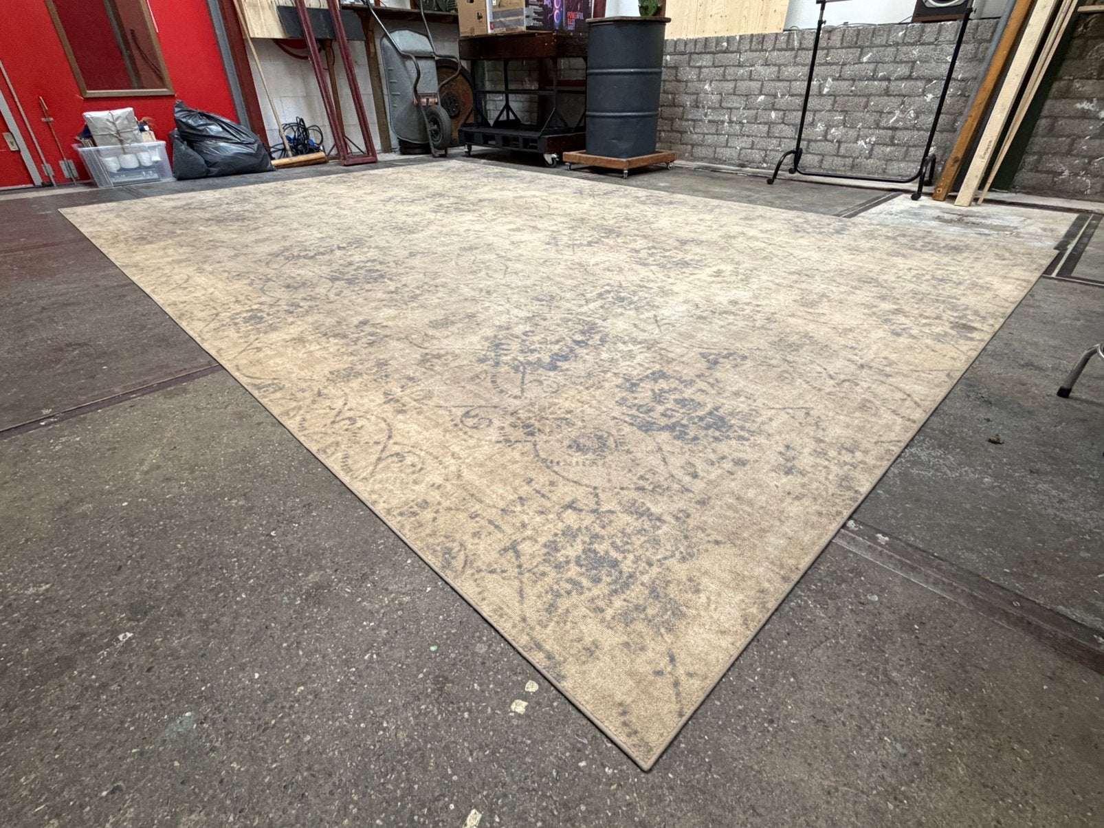 Prachtig Bonaparte Vintage kleed (Desso Tarkett) – 3 x 4,5 m, Ophalen, Blauw, 200 cm of meer, Bonaparte (Desso Tarkett) Populaire Vintage-lijn.