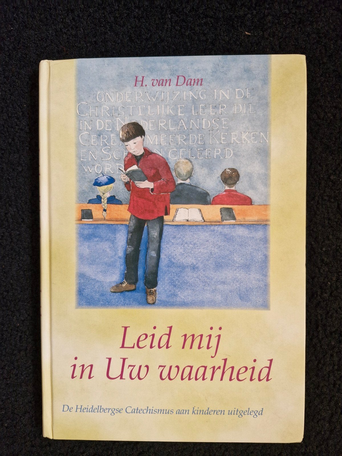 Leid mij in Uw waarheid - Heidelbergsche Catechismus, Ophalen of Verzenden, Zo goed als nieuw, H. van Dam, Christendom | Protestants