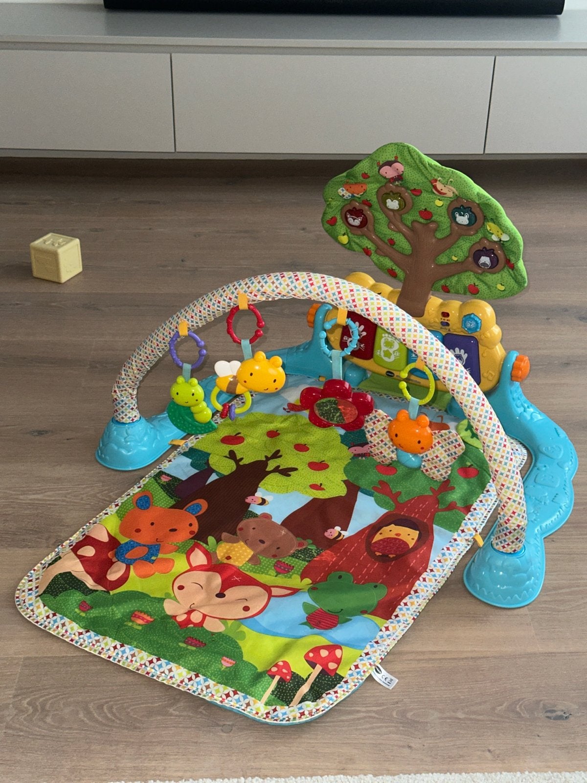 VTech Babygym met Speelkleed en Muziek, Kinderen en Baby's, Speelgoed | Babyspeelgoed, Ophalen of Verzenden, Nieuw, Babygym, Met licht