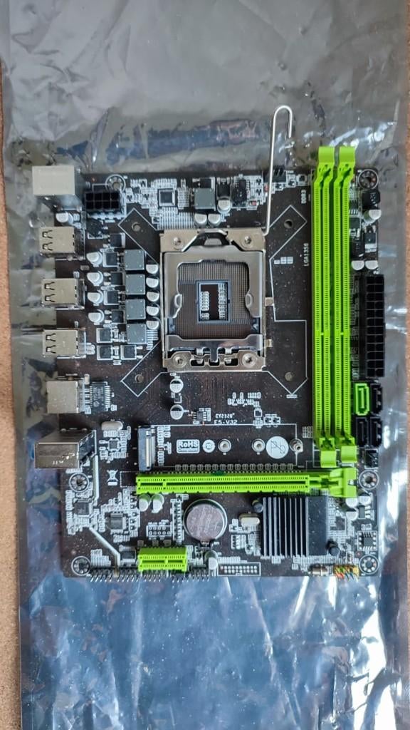 Atermiter X79 LGA 1356 Moederbord | Functioneel, Computers en Software, Moederborden, Gebruikt, Intel, DDR3, Ophalen of Verzenden
