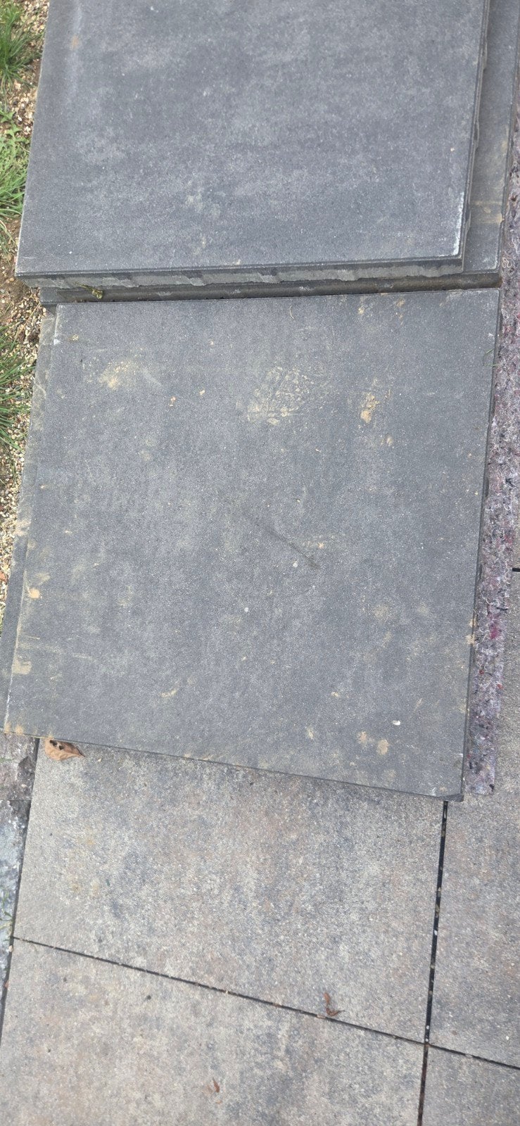 stenen 6060x4 gratis op te halen, Tuin en Terras, Ophalen of Verzenden, Gebruikt, Beton, Terrastegels