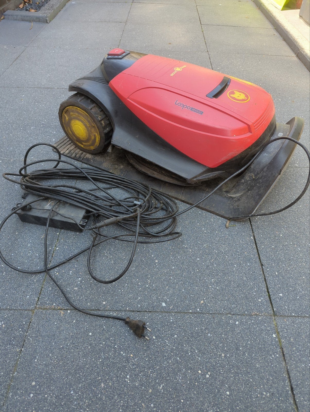(Defect) Wolf Garten Loopo M1000 Robotmaaier, Ophalen, Gebruikt, Meer dan 25 cm, Wolf Garten