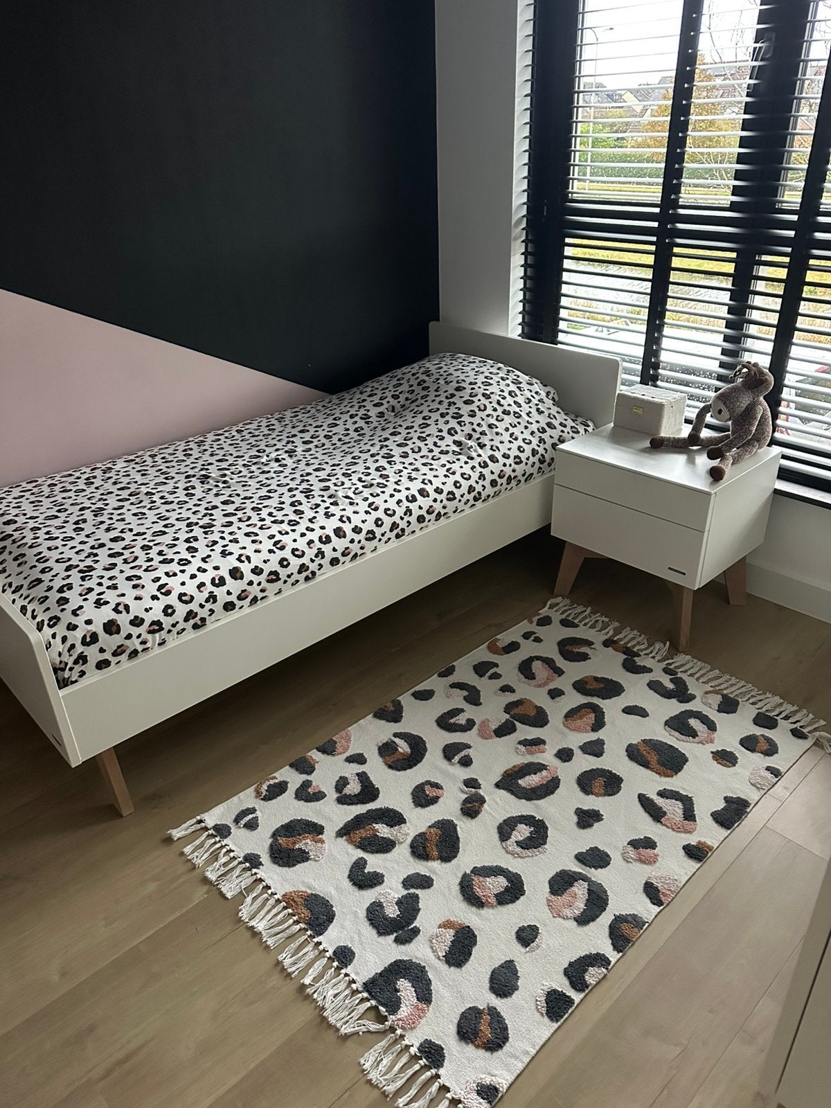 NIEUW! Dekbedovertrek, kussensloop, hoeslaken en vloerkleed., Meisje, Beige, Dekbedovertrek, Nieuw