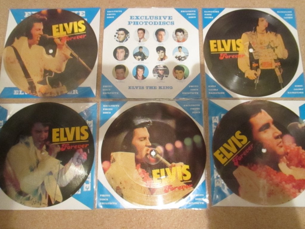 Exclusieve photodiscs van Elvis, Ophalen of Verzenden
