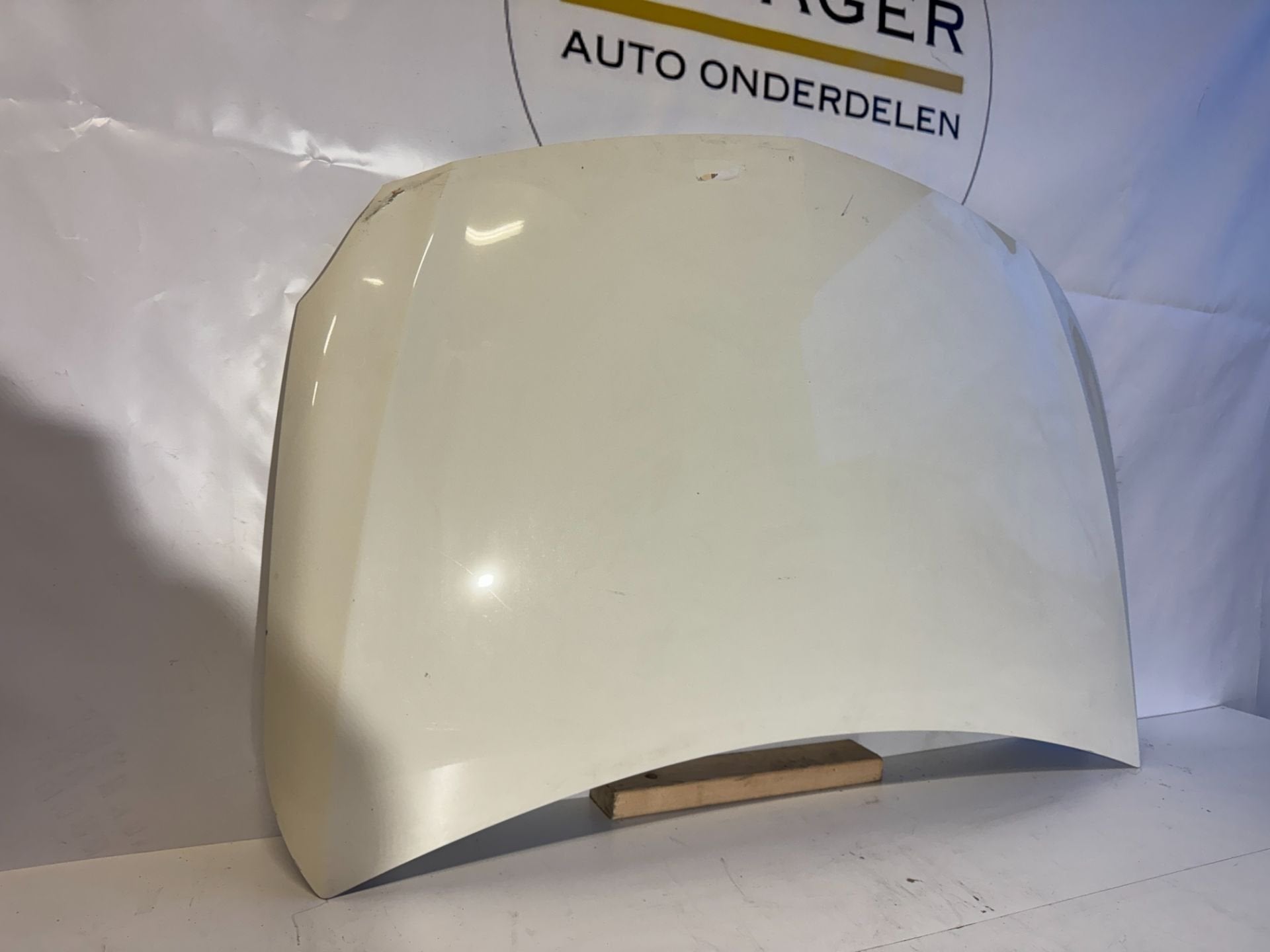 MERCEDES A KLASSE W176 A176 MOTORKAP ORIGINEEL WIT, Auto-onderdelen, Gebruikt, Mercedes-Benz AG, Voor, Mercedes-Benz