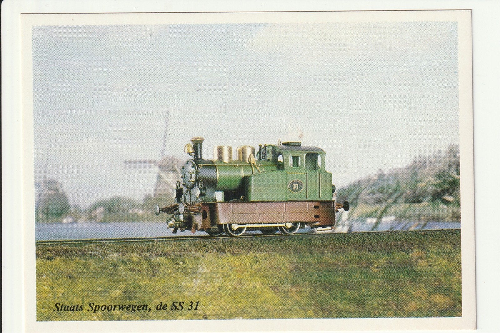 MODELTREINEN NCS STOOMTRAMLOCOMOTIEVEN 7-8 SS 31-32 NS 61-62, Ophalen of Verzenden, Nieuw, Trein, Kaart of Prent