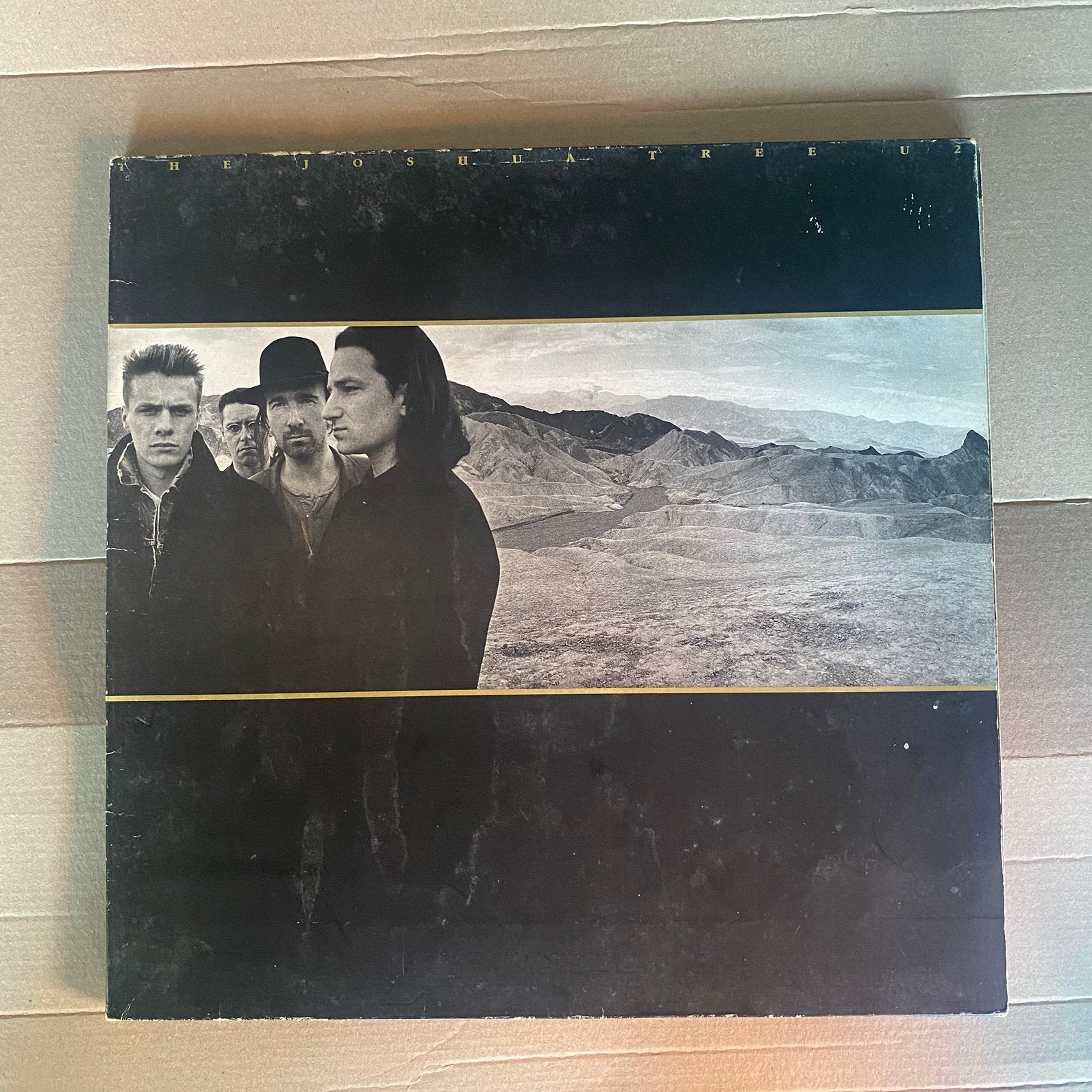Lp - u2 - Joshua tree (origineel), Cd's en Dvd's, Ophalen of Verzenden, Gebruikt, 12 inch, Poprock