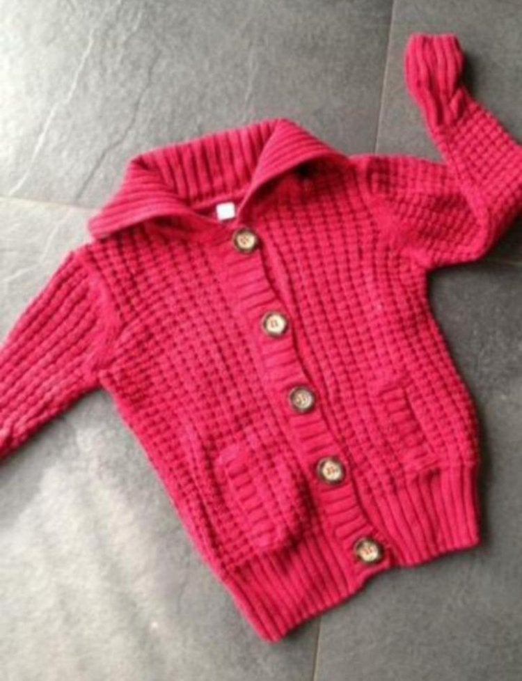 Heerlijk rood vest , maatje 134 140, Kinderen en Baby's, Kinderkleding | Maat 134, Ophalen of Verzenden, Gebruikt, Jongen of Meisje