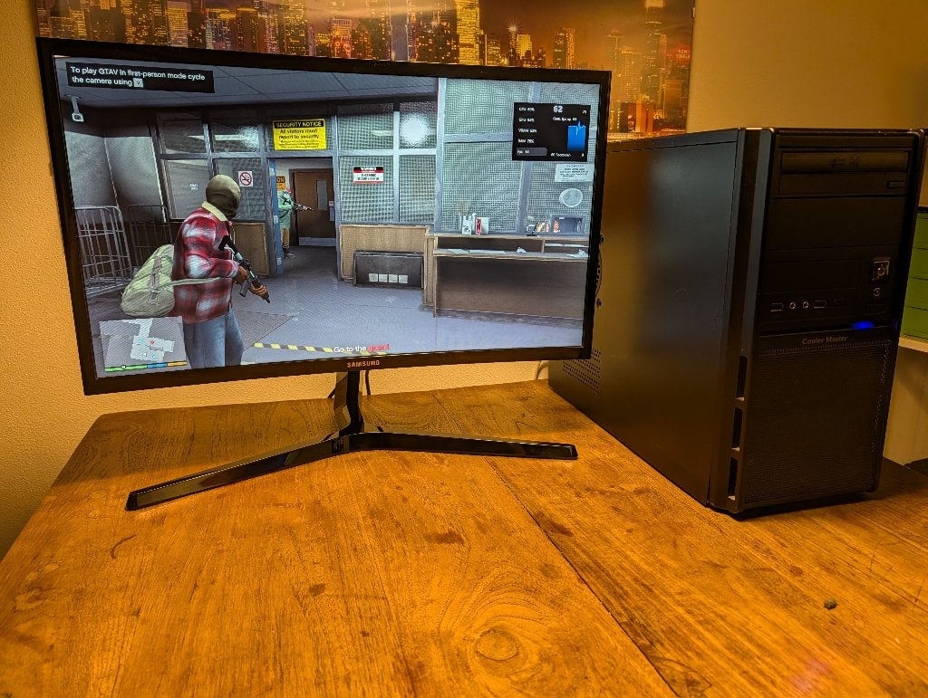 Budget Game PC | i5 | GT 1030 | 16GB RAM | Samsung Curved, Computers en Software, Ophalen, 8 GB, Zelf gebouwde pc, 512 GB