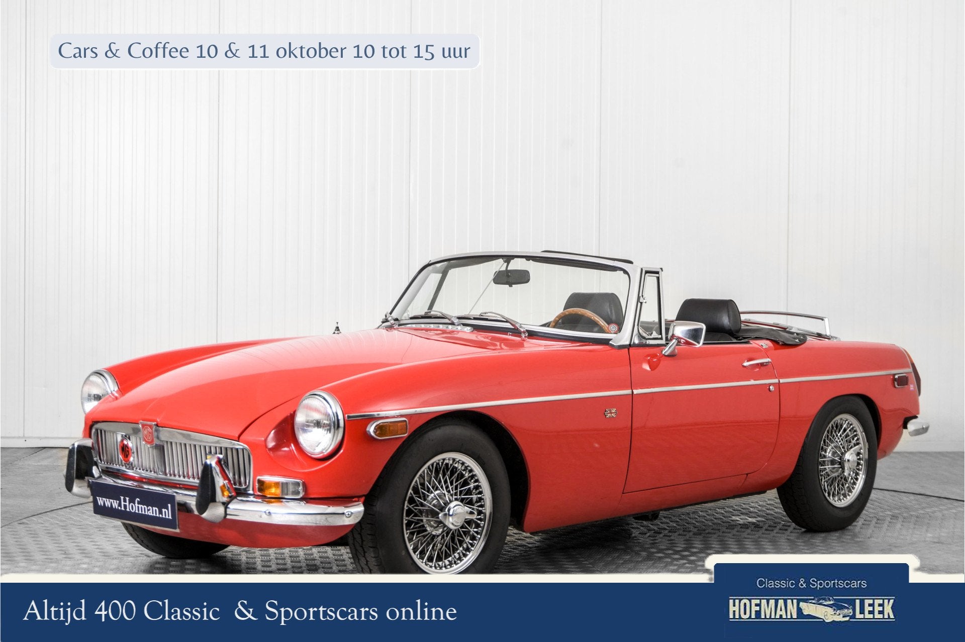 MG B Roadster overdrive, spaakwielen (bj 1971), Auto's, B, Achterwielaandrijving, Gebruikt, 4 cilinders