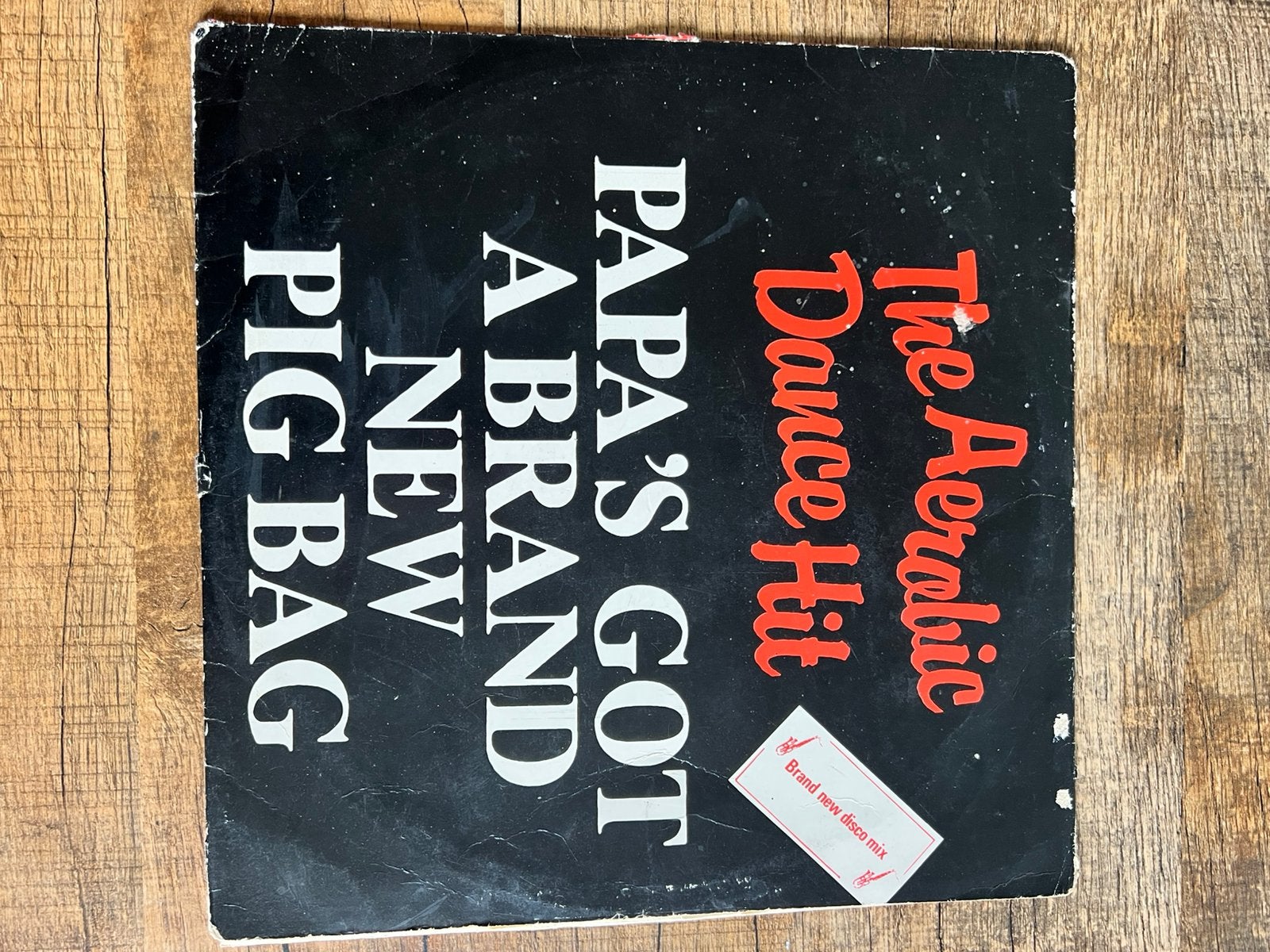 The Aerobic Dance Hit-Papas Got a Brand New Pig Bag LP vinyl, Ophalen, LP, Gebruikt, Elektronisch