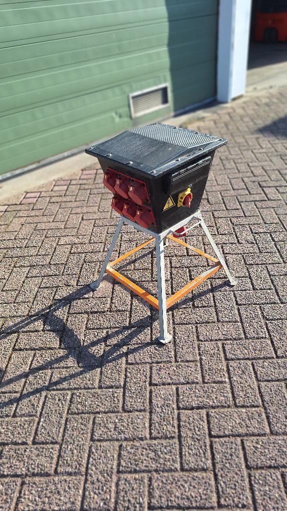 Bouwstroomkast stroompaddestoel 63A, Ophalen, Gebruikt, Overige typen, Industriepark 2a 9351PA Leek