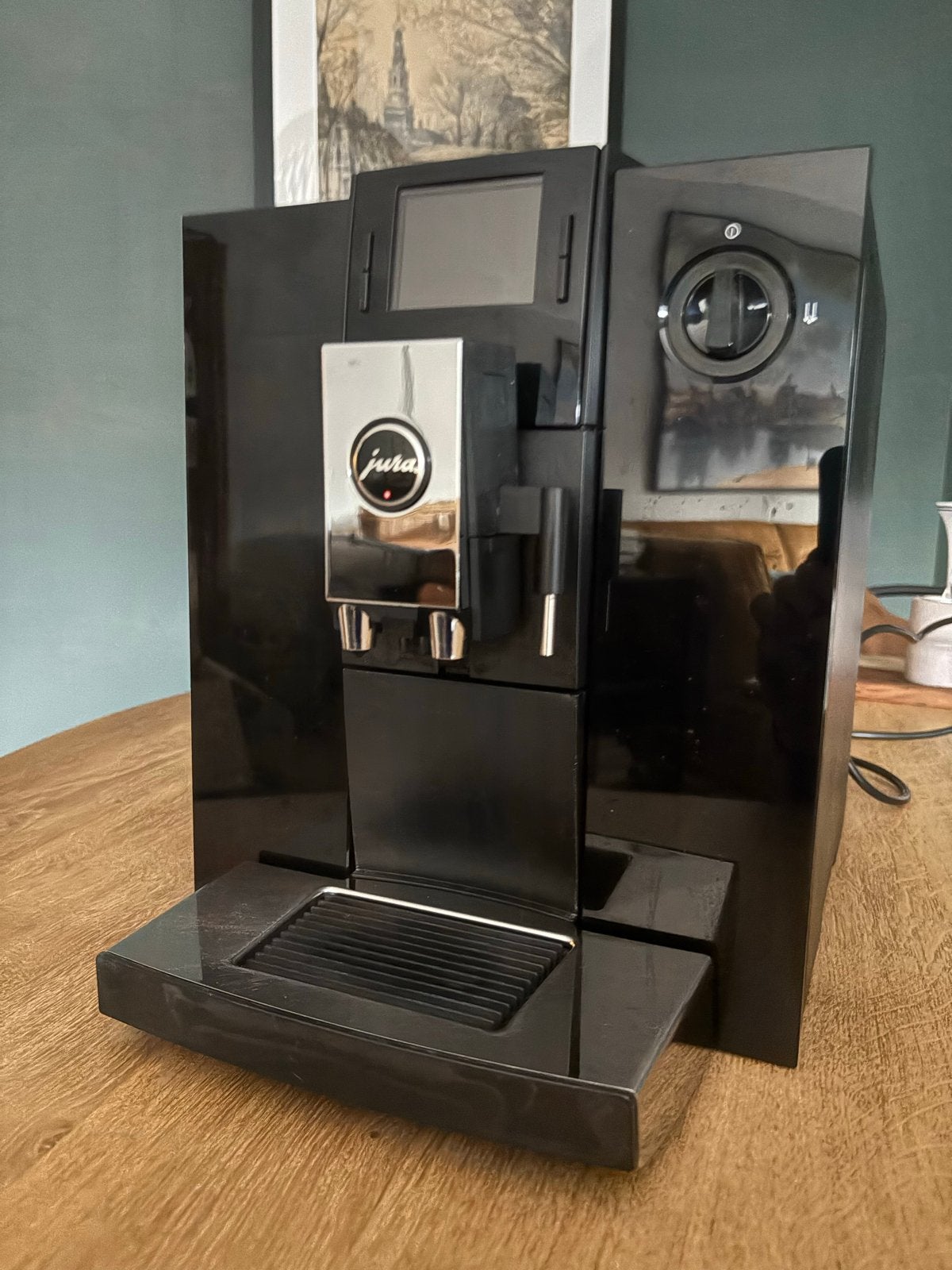 Jura F9 Koffiemachine, Afneembaar waterreservoir, Gebruikt, 10 kopjes of meer, Koffiemachine