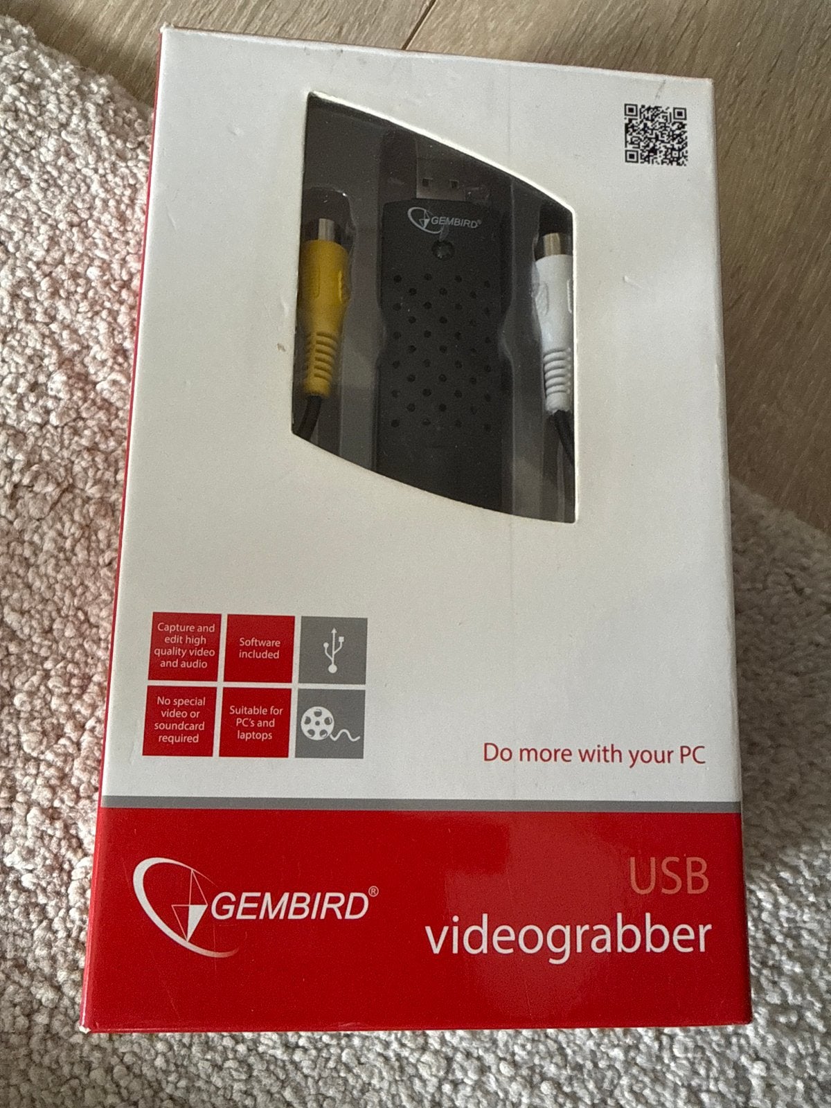 Gembird USB videograbber - Digitaliseer je video's, Computers en Software, Capture cards, Nieuw, Ophalen