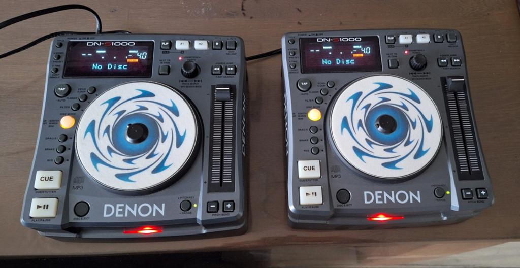 2 Denon DN-S1000 digitale multiplayer decks, Ophalen of Verzenden, Zo goed als nieuw, Dj-set, Denon