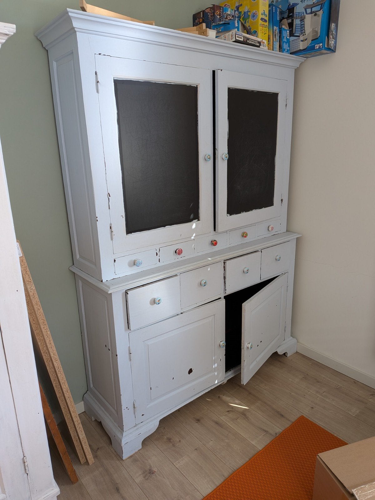 buffetkast, Ophalen