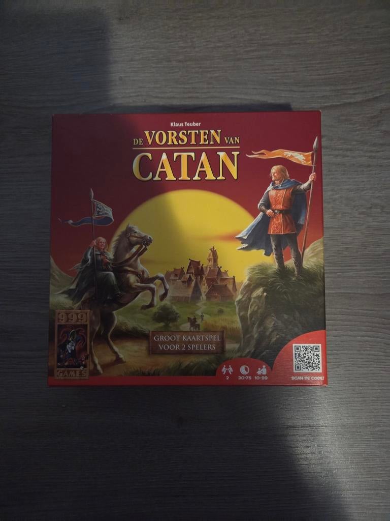De Vorsten van Catan - Groot kaartspel voor 2 spelers, Hobby en Vrije tijd, Gezelschapsspellen | Kaartspellen, Een of twee spelers