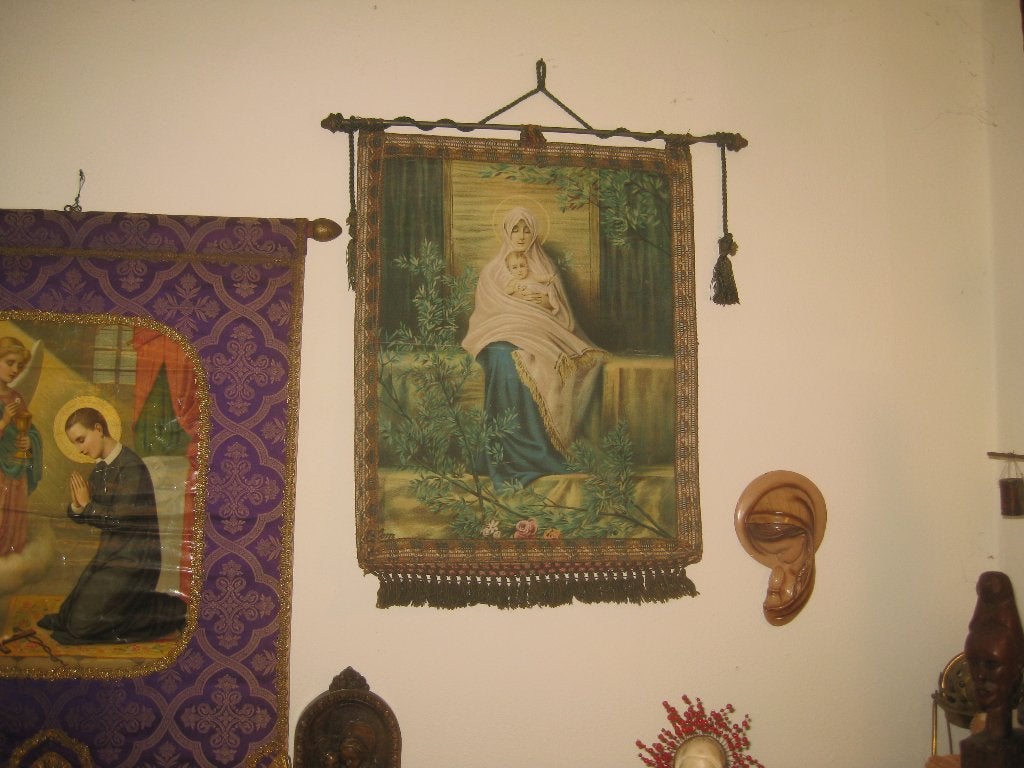 religie vaandel, Antiek en Kunst, Ophalen of Verzenden