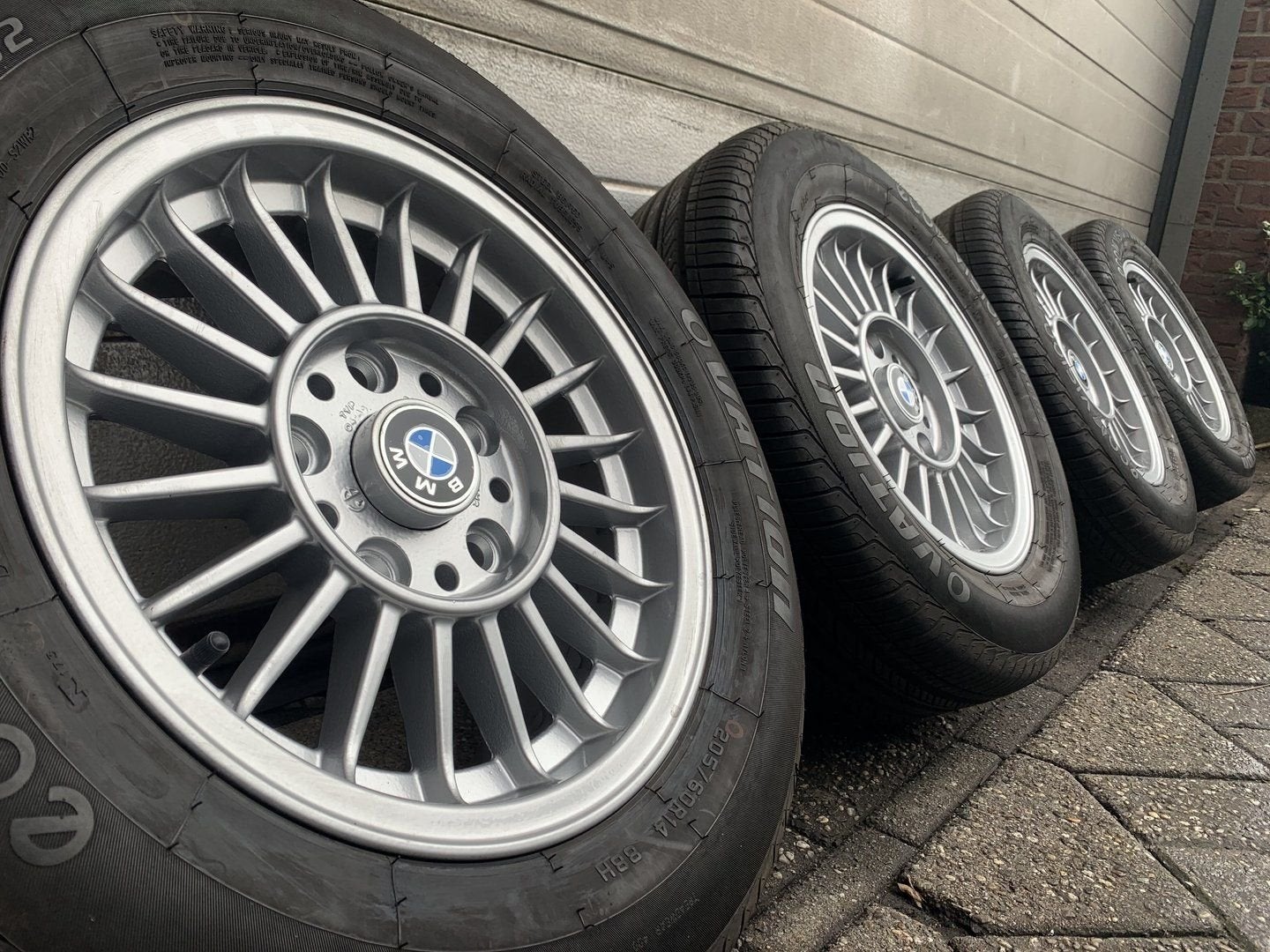 orig. 14 inch BMW 5 6 7 8 serie E12 E28 E23 E24 E31 velgen, Auto-onderdelen, Banden en Velgen, Banden en Velgen, Zomerbanden, 14 inch