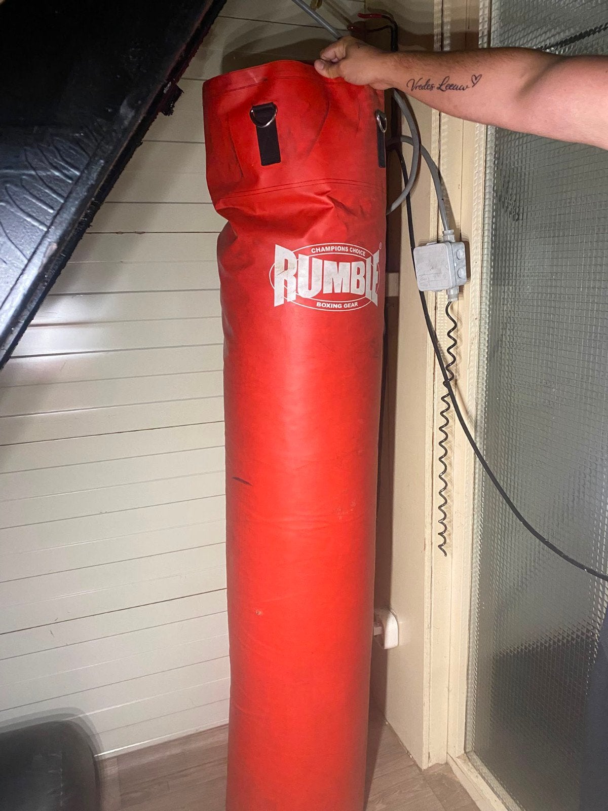 Rumble bokszak - Ideaal voor training thuis, Sport en Fitness, Vechtsporten en Zelfverdediging, Ophalen of Verzenden