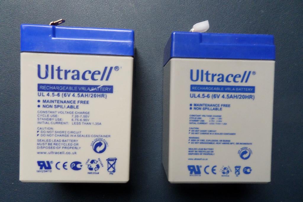 Batterij UL4.5-6 (6V 4.5AH/20HR) - Bodemprijs: €30,00, Ophalen, Nieuw, Oplaadbaar