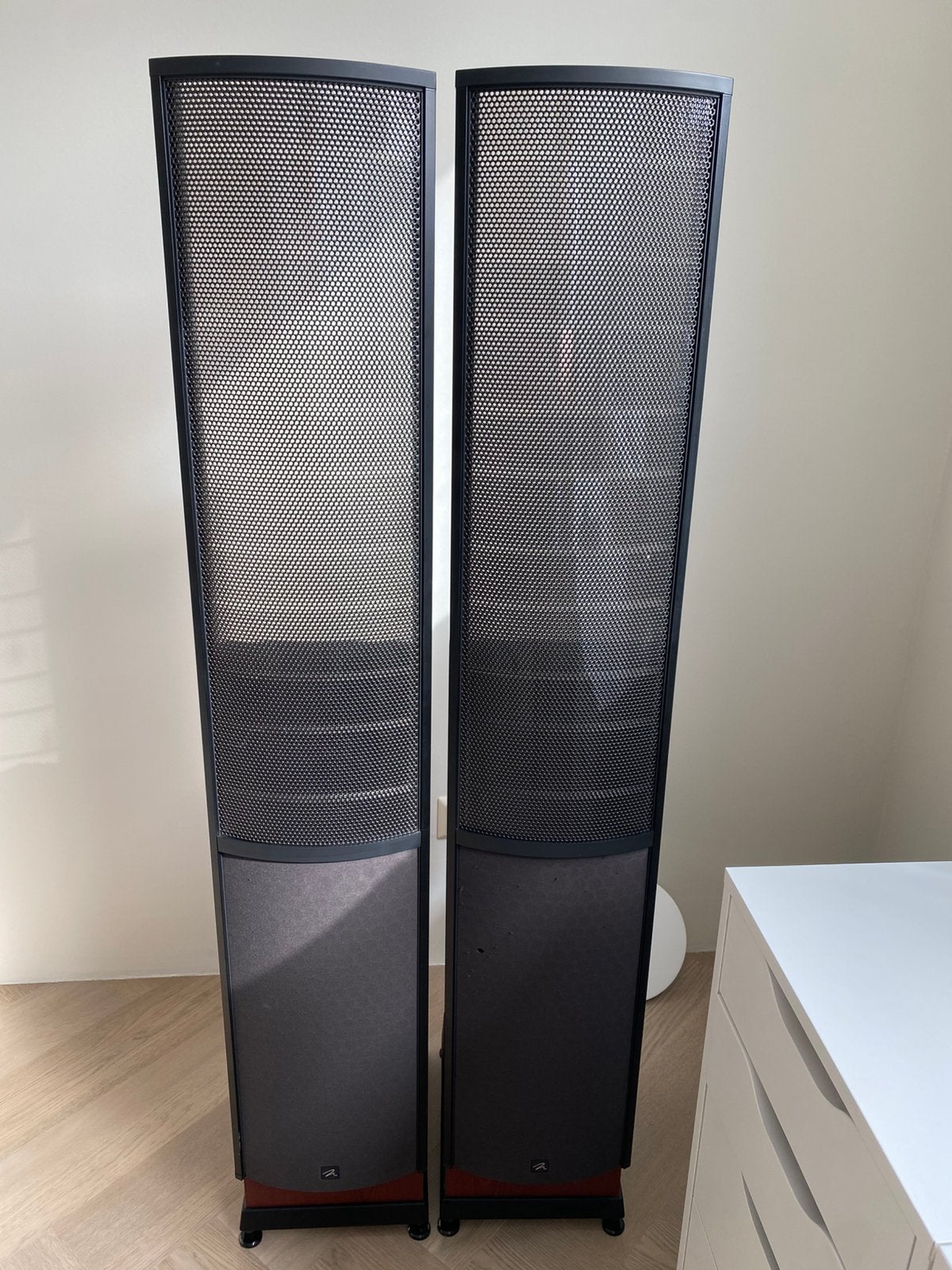 Martin Logan electrostaten, versterker incl speakerkabels, Audio, Tv en Foto, Luidsprekers, Ophalen, Gebruikt, Vloerstaande luidspreker
