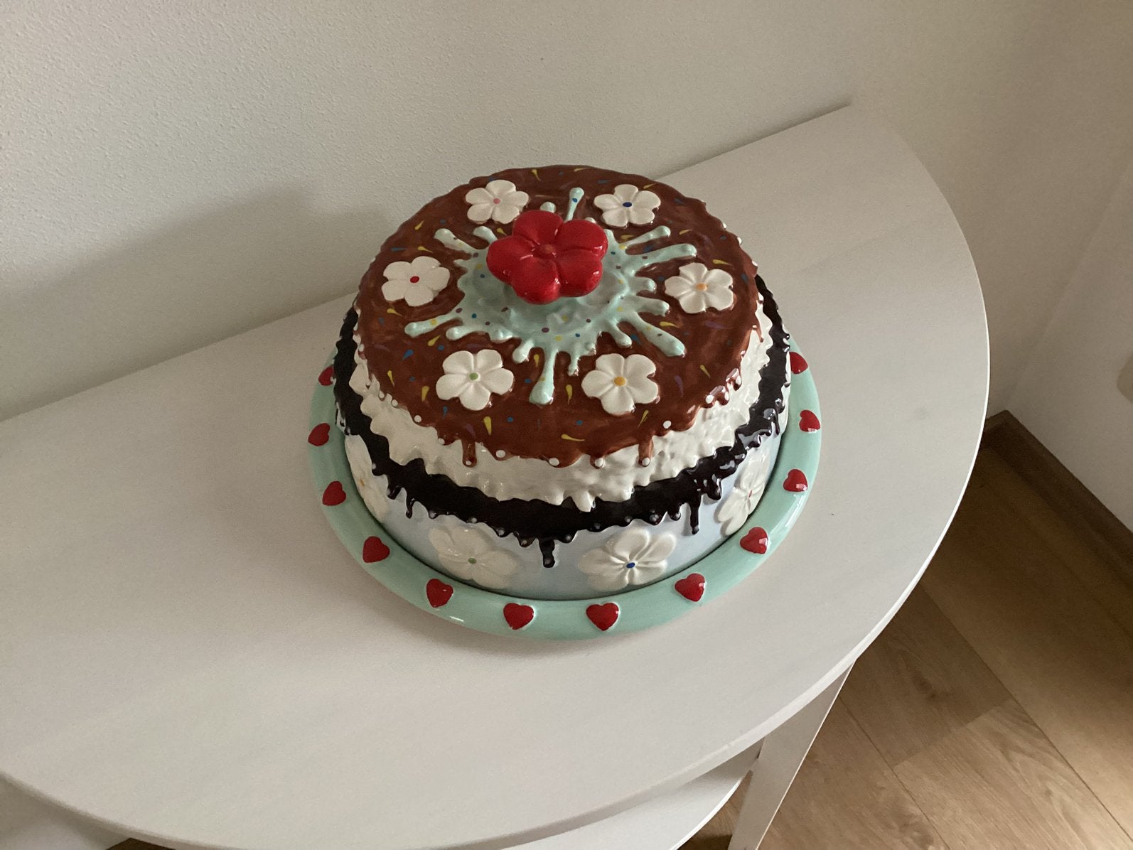 Gebak/vlaai schotel., Ophalen of Verzenden, Zo goed als nieuw